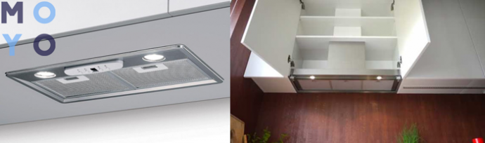 Кухонная вытяжка в шкафу фото Как выбрать вытяжку на кухню: советы профессионалов