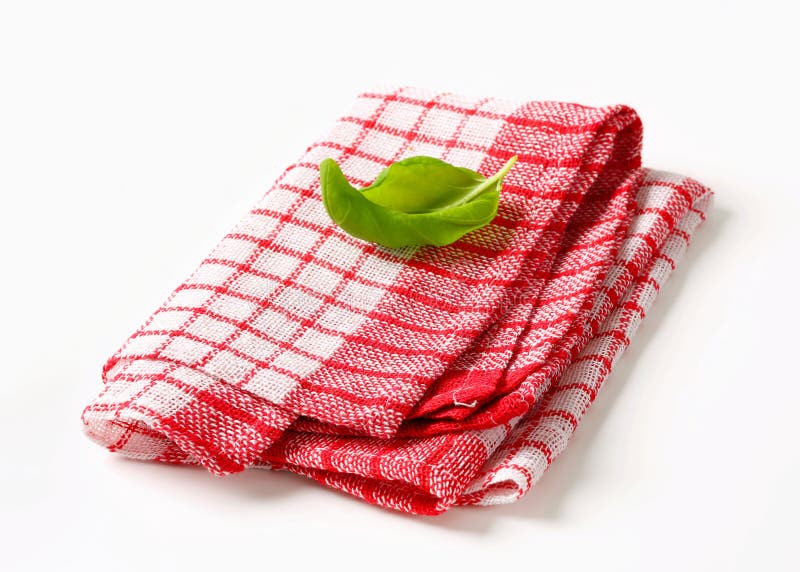 Кухонное полотенце фото Red and White Kitchen Tea Towel Stock Image - Image of white, towel: 48005363