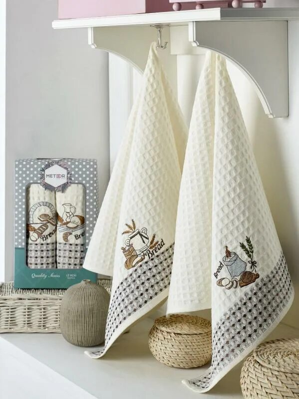 Кухонное полотенце фото Набор кухонных полотенец 50x70, 2шт - купить по выгодной цене в интернет-магазин