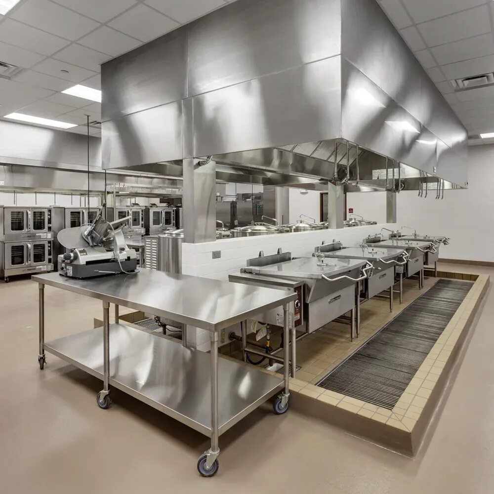 Кухонное производство фото Stainless Steel Commerical Hotel Restaurant Kitchen Equipment Manufacturers/othe
