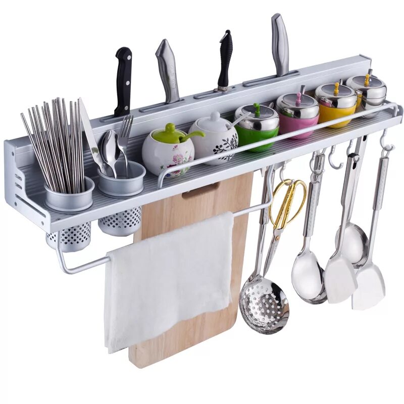 Кухонные аксессуары фото Купить Кухня домой положил инструмент из полка многофункциональный настенный Реж