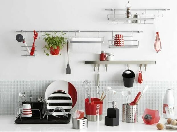 Кухонные аксессуары фото Comment choisir ses accessoires muraux de crédence ? Leroy Merlin Amenagement pe