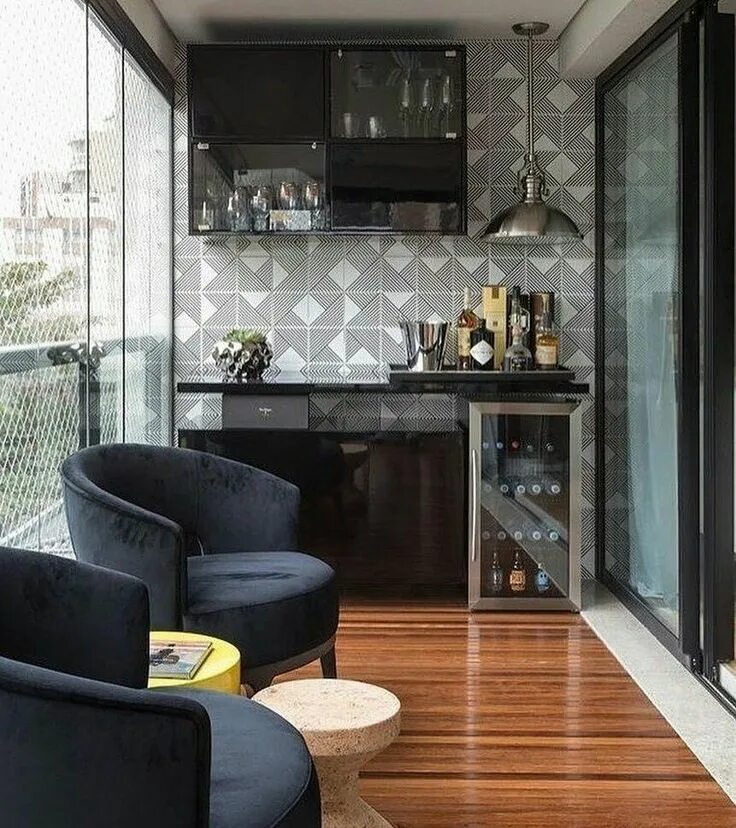 Кухонные балконы фото Pin de M.User user em dekor ve tasarım Decoração de varanda, Decoração de sacada