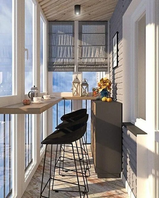Кухонные балконы фото Барная стойка на балконе: виды, расположение и материалы изготовления Дизайн бал