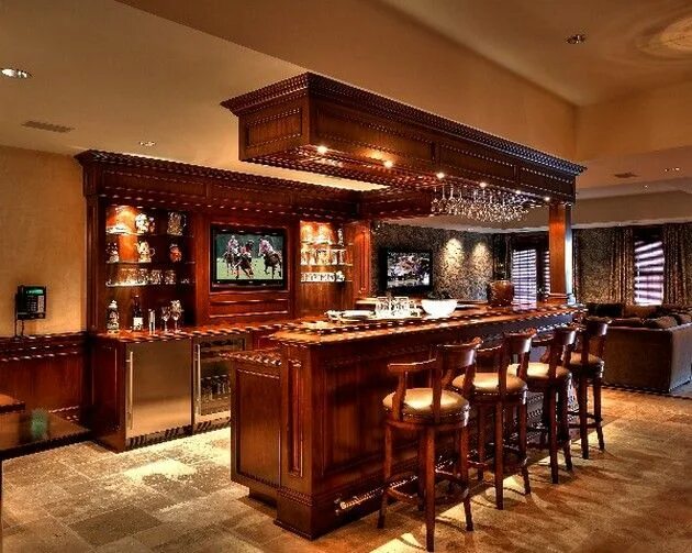 Кухонные бары фото 52 Ridiculously Awesome Home Bar Designs Bars for home, Home bar designs, Home b