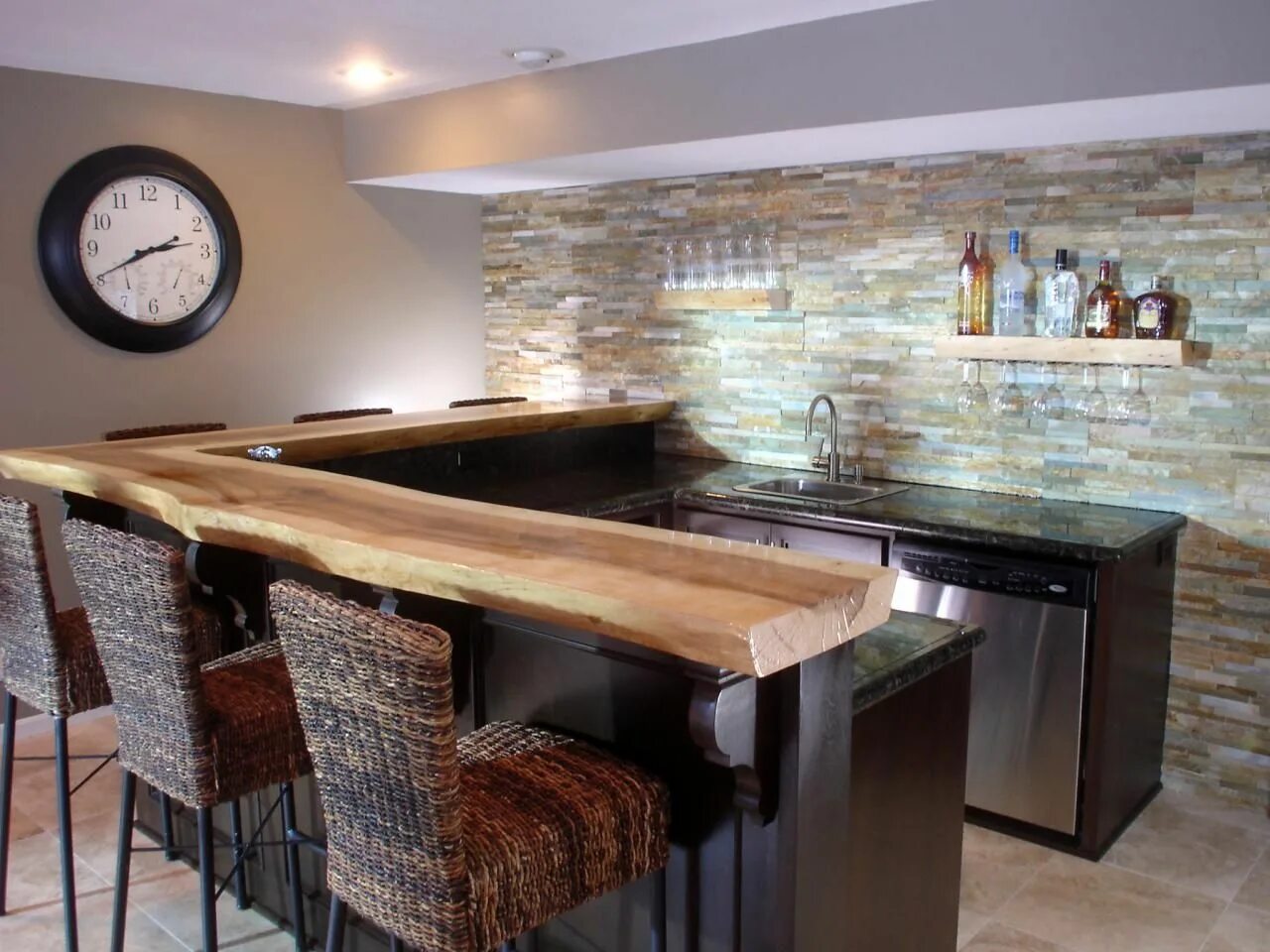 Кухонные бары фото 80+ Bar Design Ideas for Your Home Home bar designs, Basement bar designs, Bars 