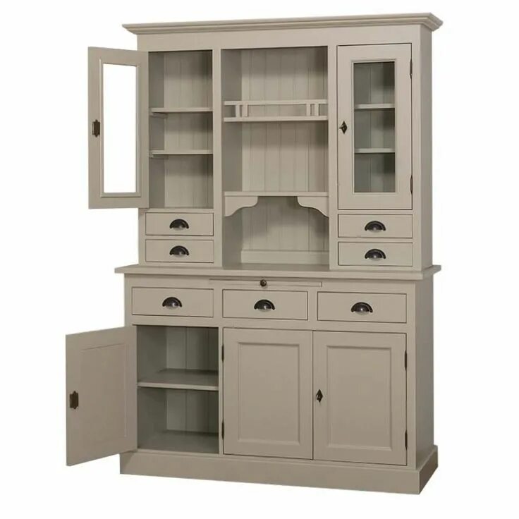 Кухонные буфеты фото Provance tálaló, konyhaszekrény - Heidi bútor China cabinet, Cabinet, Home