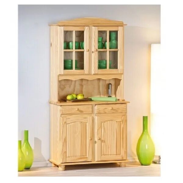 Кухонные буфеты фото и цены Буфет ММК-ДРЕВ Форест 88x43x198 см - купить по выгодной цене в интернет-магазине