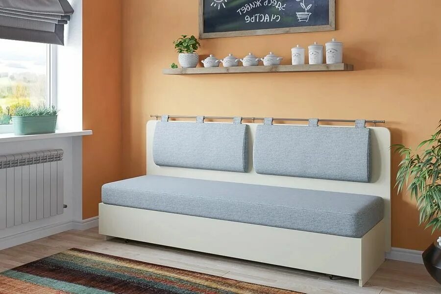 Кухонные диванчики прямые для маленькой кухни фото Скамья на кухню: мягкие варианты со спальным местом и угловые лавки с ящиком Sto