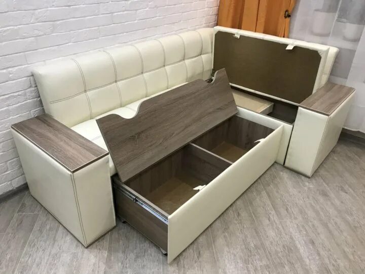 Кухонные диваны со спальным местом фото Диван для кухни: угловой, прямой или со спальным местом?