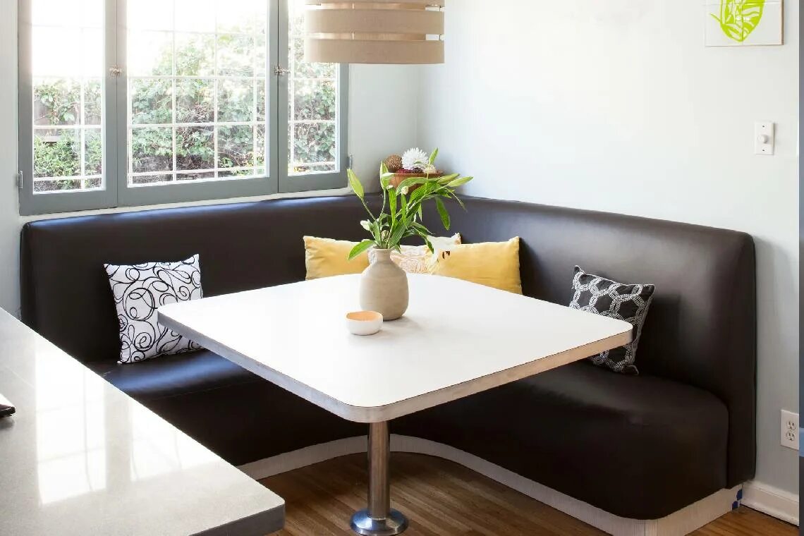 Кухонные диваны в интерьере кухни Кухня с диваном: 150 фото в интерьере, дизайн, угловые вариантыКухня с диваном: 