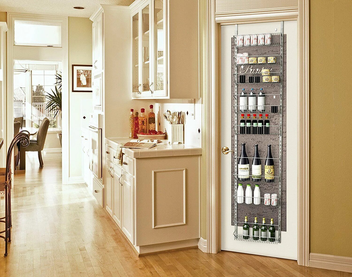 Кухонные двери фото Over the Door Organizer - Hanging Wall Rack for Closet, Bathroom, or Kitchen Org