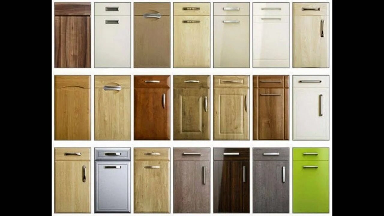 Кухонные дверки фото Kitchen Cupboard Doors - YouTube