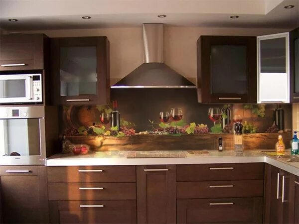 Кухонные фартуки фото цена Какие панели для фартука кухни выбрать - Фото лучших идей - zakaz-kuhni-minsk.by