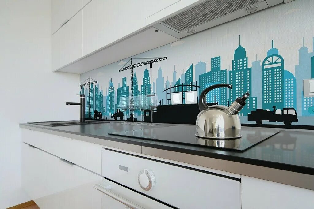 Кухонные фартуки на стену стекло фото Скиналий, мебельная фабрика, 2-й пер. Бадака, 41, корп. 2, Барановичи - Яндекс К