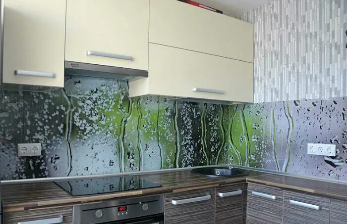 Кухонные фартуки на стену стекло фото Стеклянный фартук (скинали) для кухни на заказ в Нижнем Новгороде