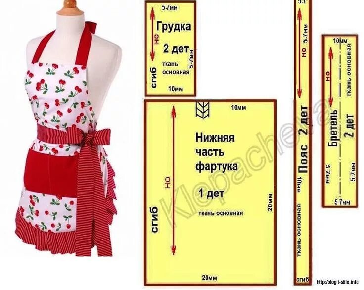 Кухонные фартуки своими руками выкройки Выкройки фартуков Sewing aprons, Aprons patterns, Sewing workshop