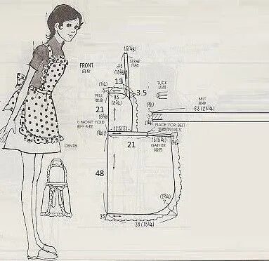 Кухонные фартуки своими руками выкройки Выкройки фартуков OK.RU Винтажный фартук, Выкройки фартуков, Винтажные фартуки