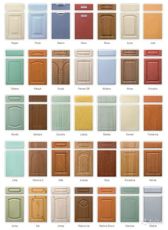 Кухонные фасады фото цвета Какие бывают фасады для кухни и что лучше выбрать?