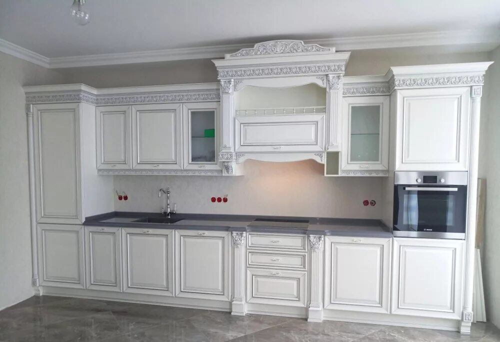 Кухонные фасады краснодар фото Кухня Инфинити платинум - купить от производителя, цены и фото в интерьере