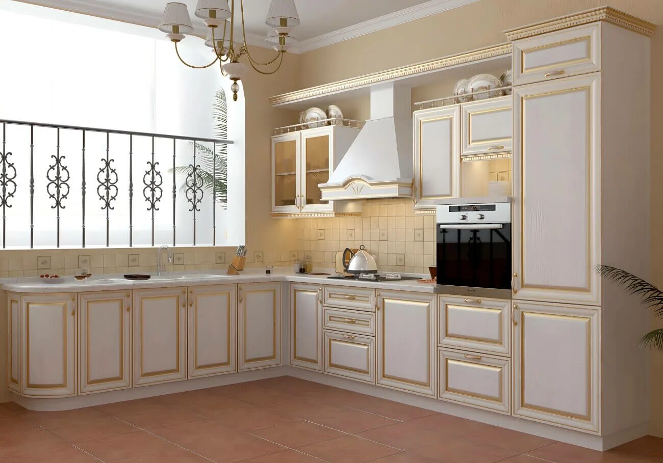 Кухонные фасады краснодар фото Угловая Кухня Санса