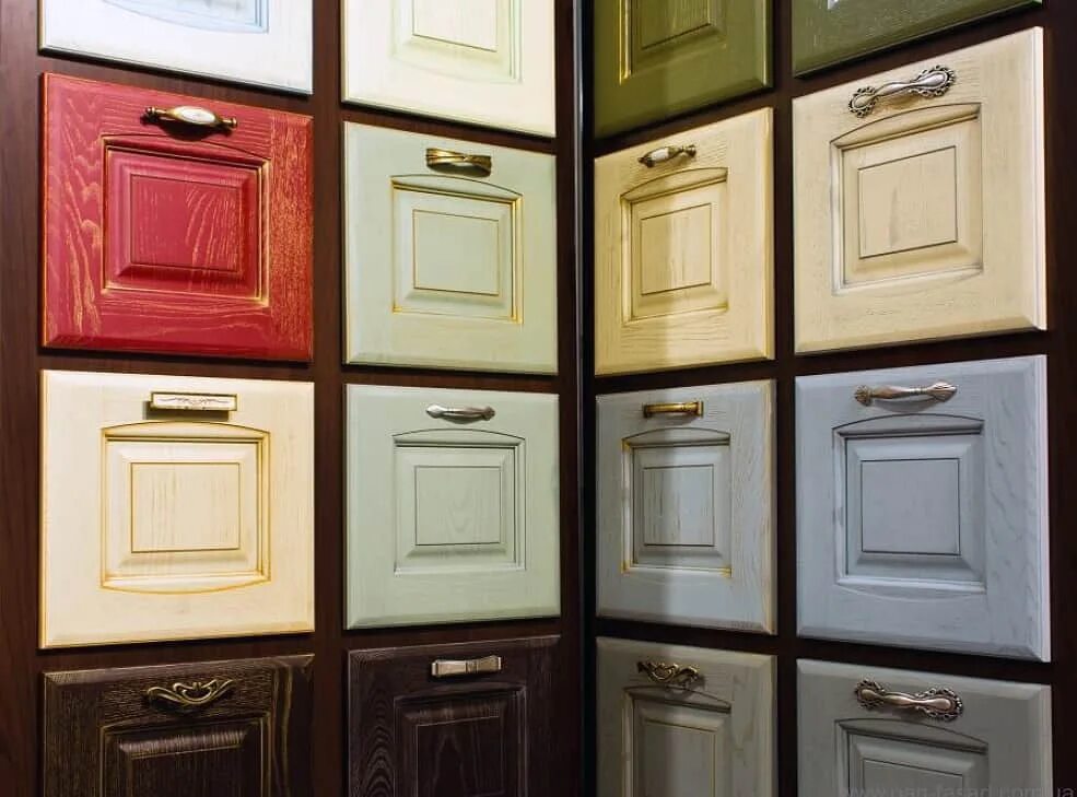 Кухонные фасады мдф фото Как выбрать цвет кухни Цветовая гамма для кухонного гарнитура :: ЕвроМебель