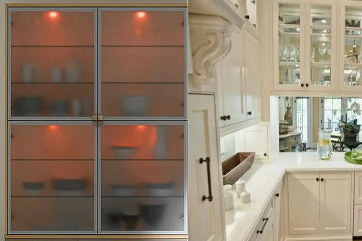 Кухонные фасады со стеклом фото Как я сделала кухню со стеклянными фасадами и не прогадала. Ремэлль - Дизайн Рем