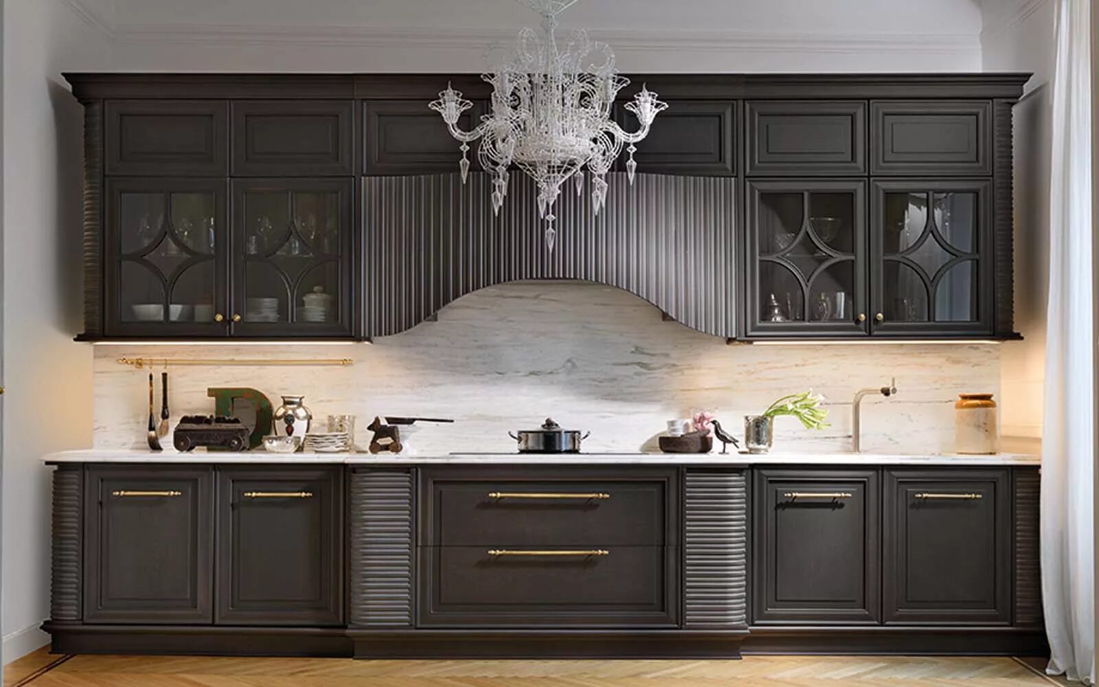 Кухонные фасады в интерьере Кухня Dama Itacom