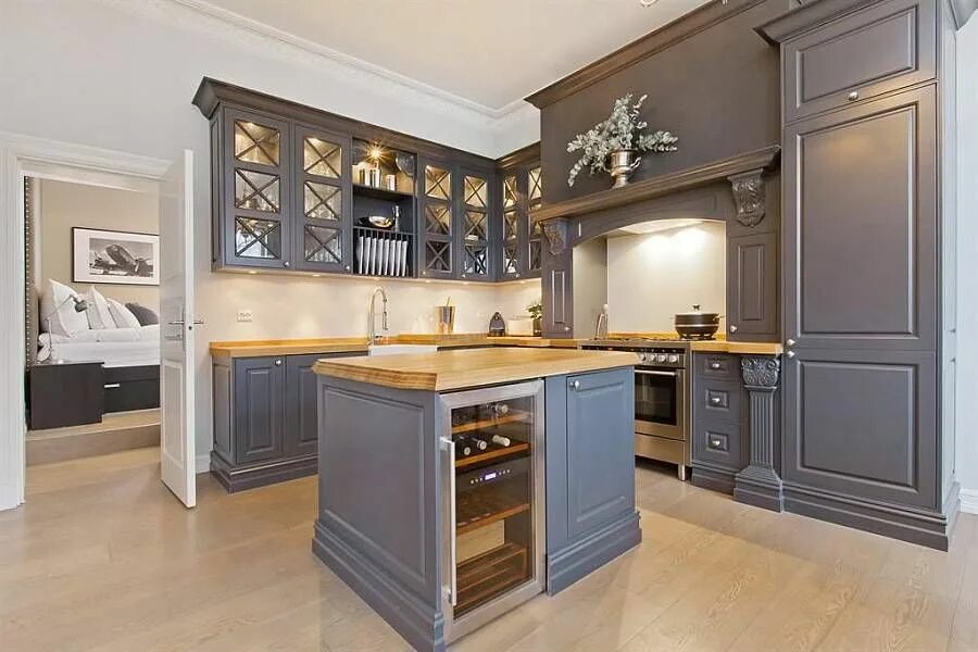 Кухонные фасады в интерьере Bolig til salgs FINN Eiendom