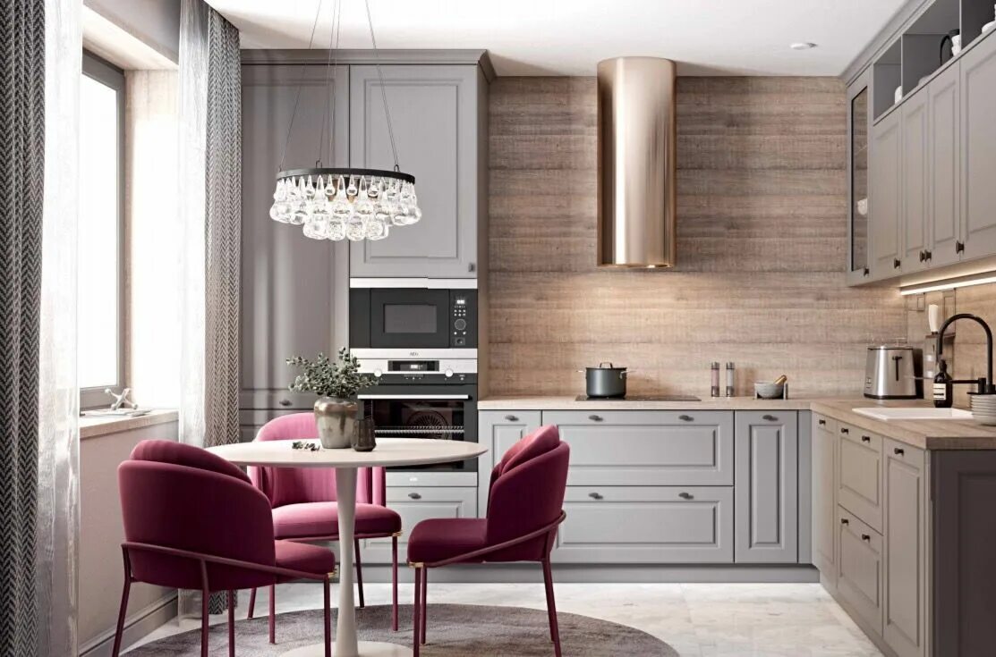 Кухонные фасады в интерьере Pin by Djenni Sh on Кухня/столовая European kitchen design, Kitchen styling mode