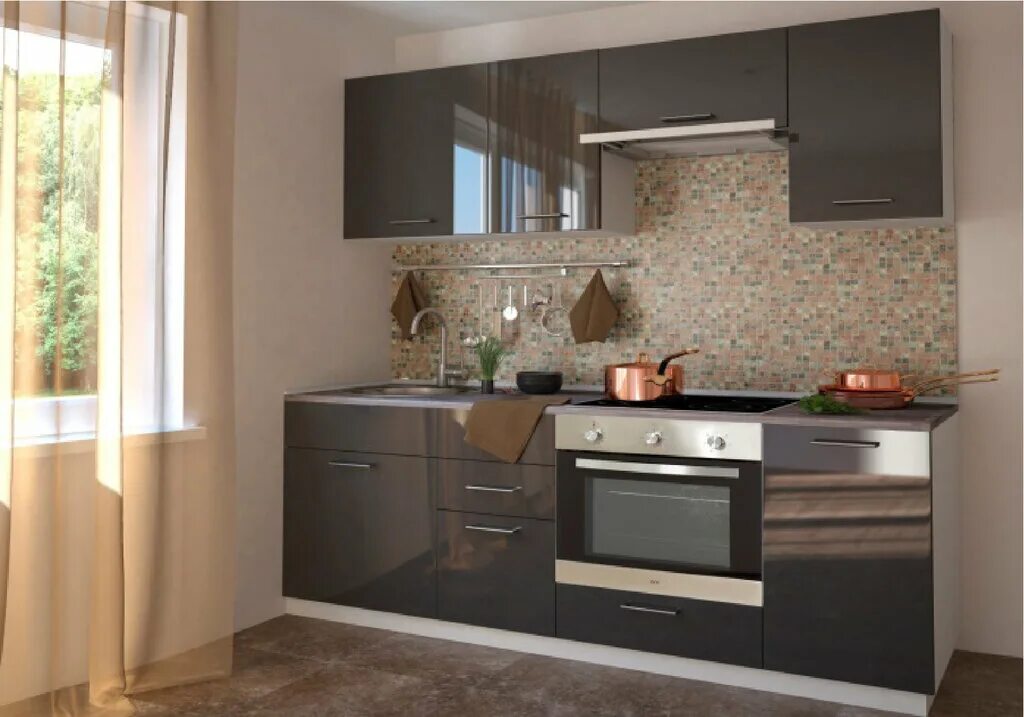 Кухонные гарнитуры 2 метра фото дизайн Мебель Просто, мебель на заказ, ул. Гагарина, 28, Аткарск - Яндекс Карты