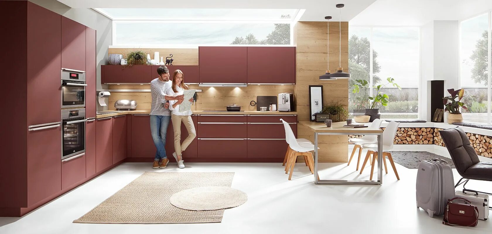 Кухонные гарнитуры 2024 новые тренды фото Küchen, so individuell wie Ihr Geschmack nobilia Küchen Kitchen colors, Kitchen 