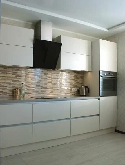 Кухонные гарнитуры без ручек фото Кухня без ручек Kitchen cabinets, Home decor, Kitchen