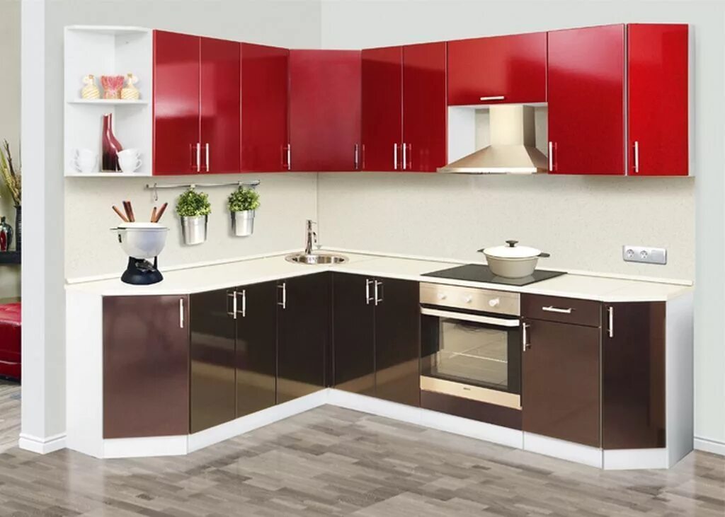 Кухонные гарнитуры для кухни фото и цены Кухонный гарнитур угловой Купить угловую кухню недорого в СПб Готовые угловые ку