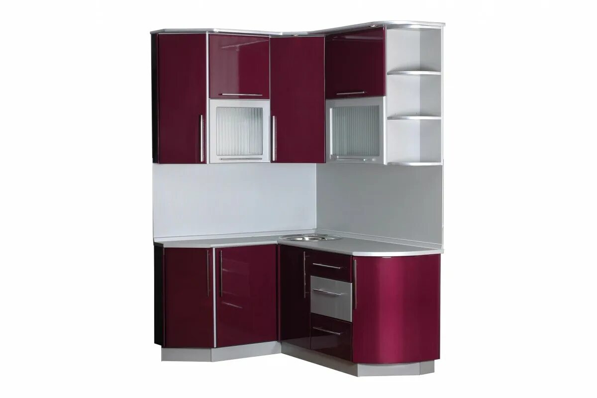 Кухонные гарнитуры для маленькой кухни фото цена Кухня Ригма Владимир - Товар № 3400