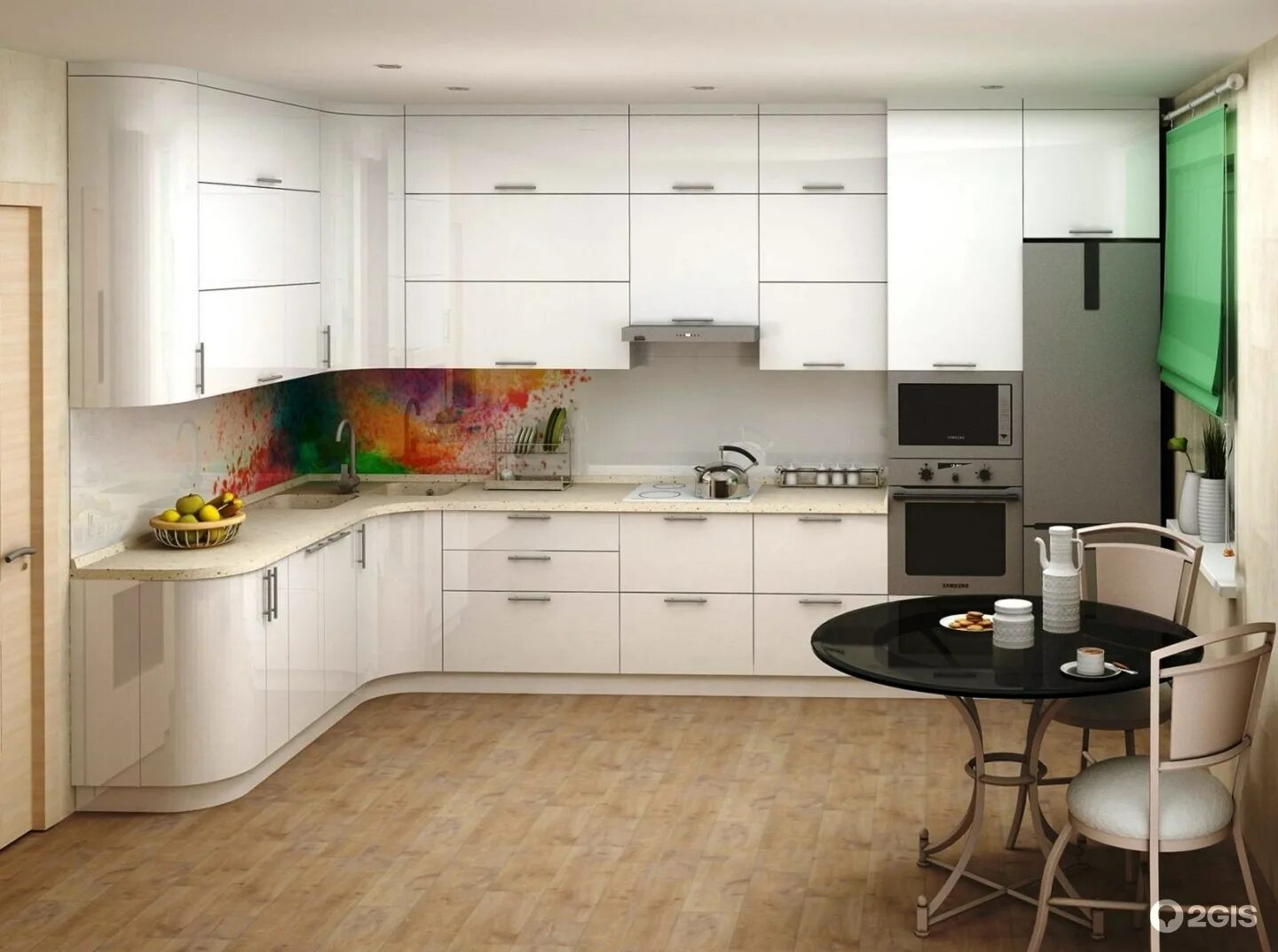 Кухонные гарнитуры до потолка угловые фото Угловые кухни до потолка фото - PhotoDnya.ru