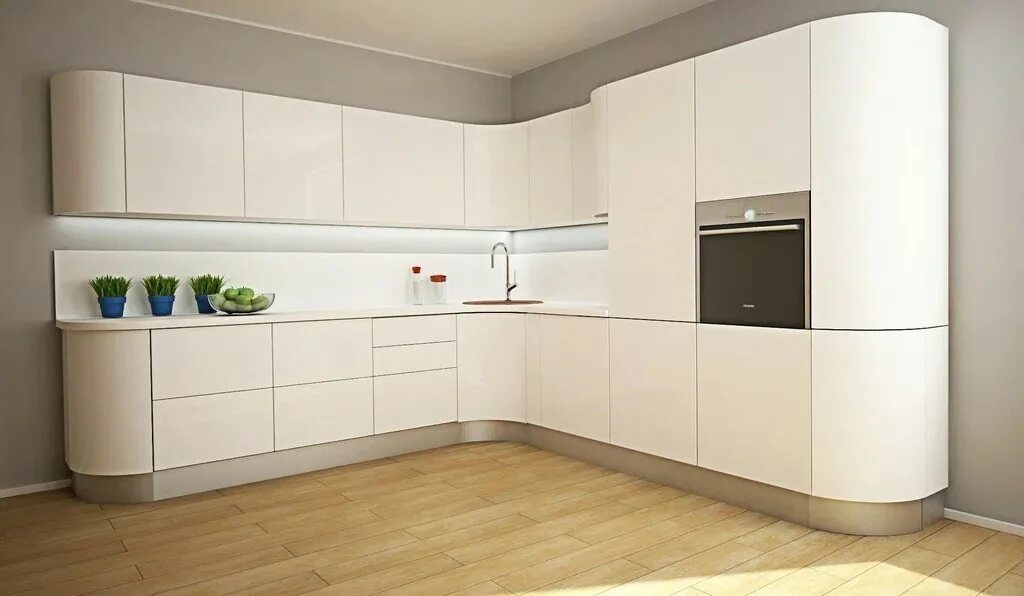 Кухонные гарнитуры эмаль фото Кухня Эмаль 72 заказать недорого в Москве - 1Кухонный