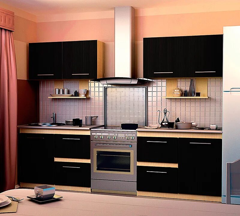 Кухонные гарнитуры фото кострома Кухонный гарнитур Dolce Vita-20 с фасадами ЛДСП