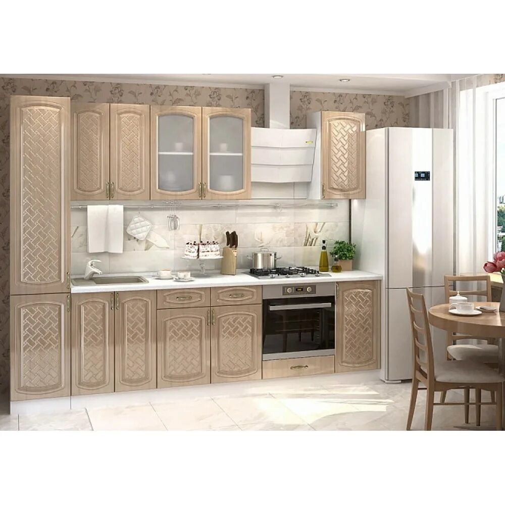 Кухонные гарнитуры фото пенза КУХНЯ СИЭТЛ 06 купить в Svp-mebel.ru Цена 25450 рублей Доставка по Москве и обла