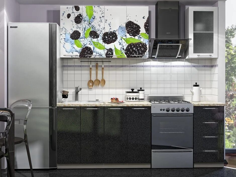 Кухонные гарнитуры фото пенза Купить кухни с фотопечатью 1.6 в Ростове-на-Дону и Батайске BHMebel
