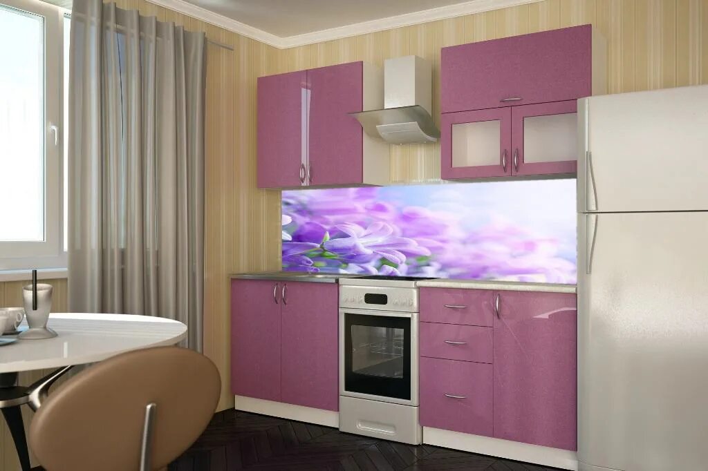 Кухонные гарнитуры фото саранск Кухонный гарнитур Смак 10 от 8624 руб. / Мебельная фабрика "Лига Плюс", г. Волжс