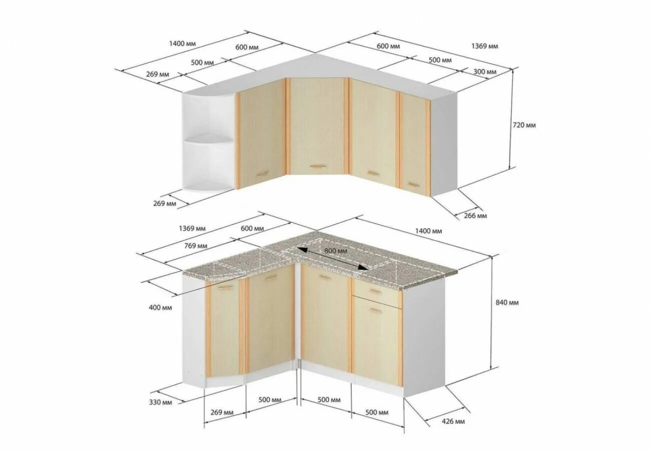 Кухонные гарнитуры фото угловые размеры Купить Кухня угловая левая БЛАНКА Белый/Дуб кремона в Мурманске.Кухня угловая ле