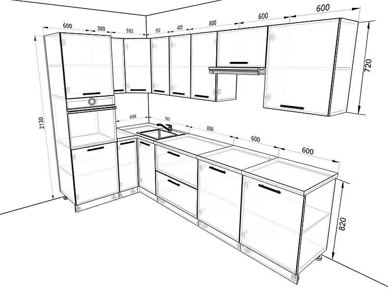 Кухонные гарнитуры фото угловые размеры Кухня Валерия-М 3,0 метра - купить по цене 59 000 руб. в Москве.