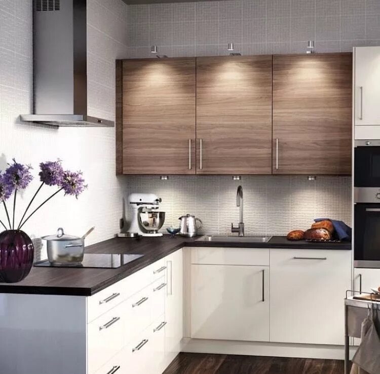 Кухонные гарнитуры идеи фото Pin by Mebel v Dom on Кухня Small modern kitchens, Small kitchen ideas on a budg