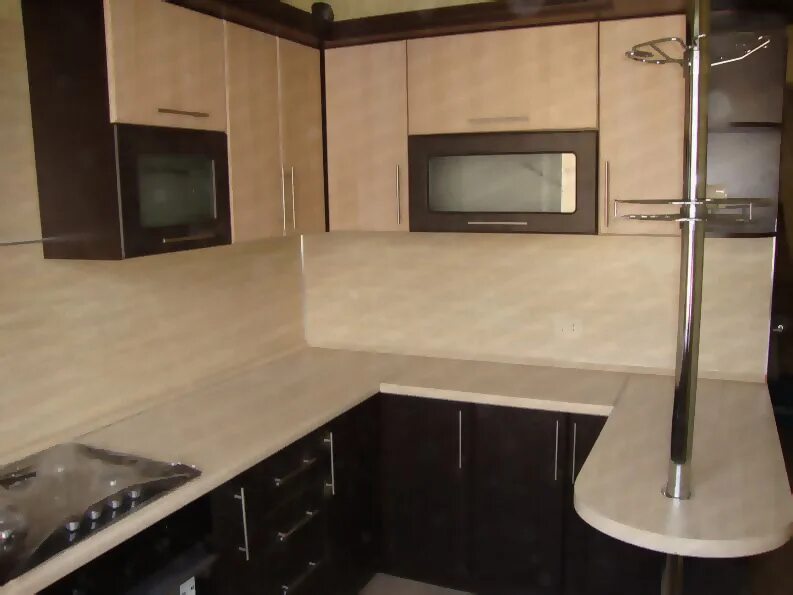 Кухонные гарнитуры из дсп фото Кухня ЛДСП 24