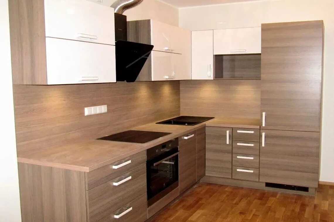 Кухонные гарнитуры из дсп фото Фасады для кухни: 200 идей лучших кухонных фасадов в 2022 году - ArtProducts