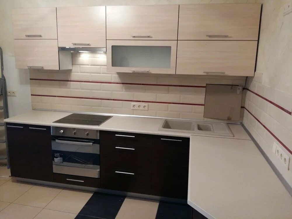 Кухонные гарнитуры из дсп фото Кухня из ЛДСП, 9