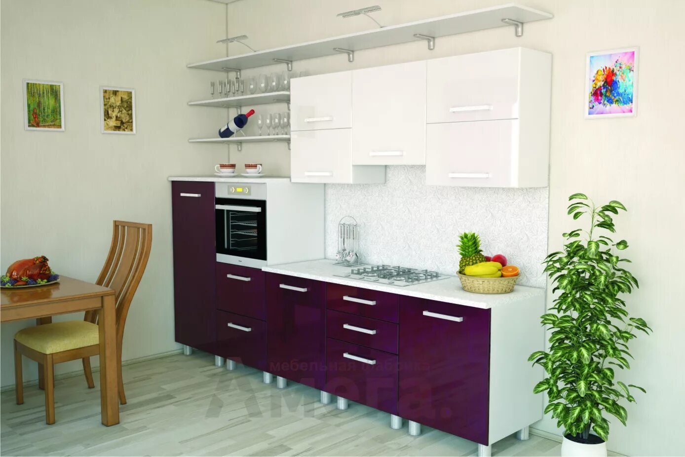 Кухонные гарнитуры киров фото Reyess : Кухни и шкафы Купе от Эконом до Элит от производителя! : Мебель. Купить
