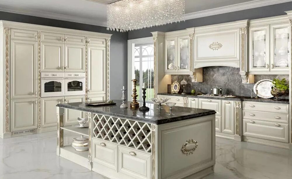 Кухонные гарнитуры классического стиля фото Классические кухни на заказ - Мебель Атмосфера