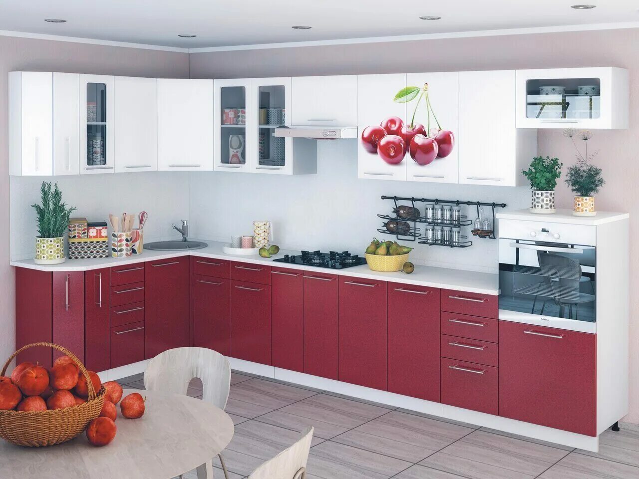 Кухонные гарнитуры купить фото Кухня модульная Олива Мебель RIDA